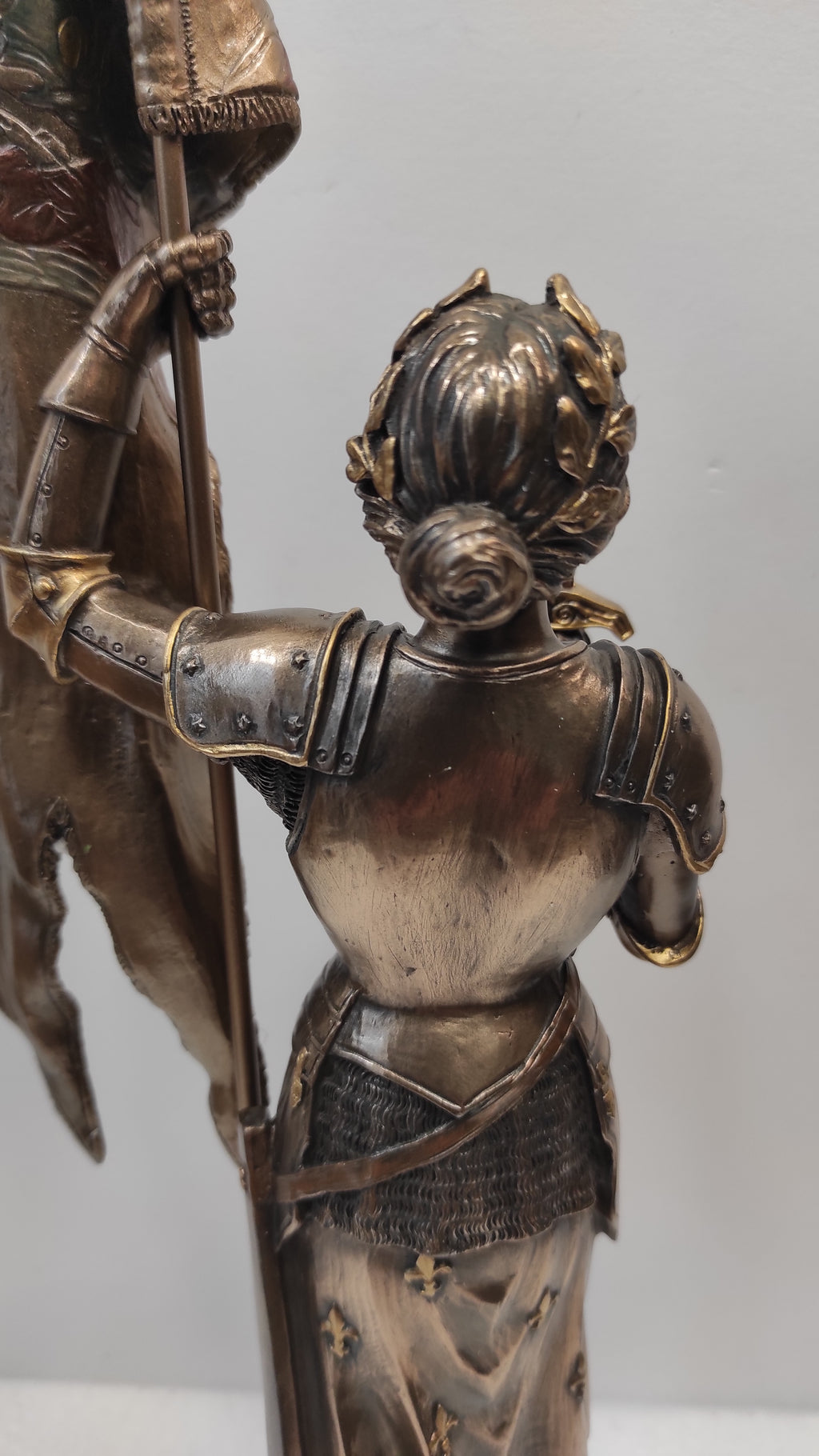 JEANNE D'ARC AU SACRE/ARMURE/MOYEN AGE