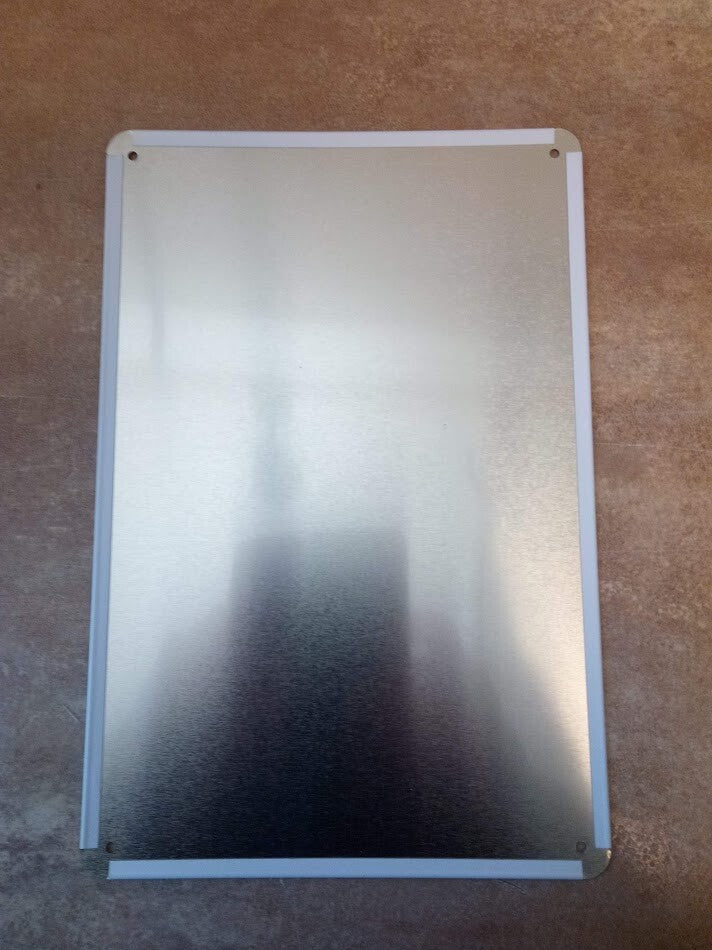 PLAQUE PUBLICITAIRE METAL 4L RENAULT