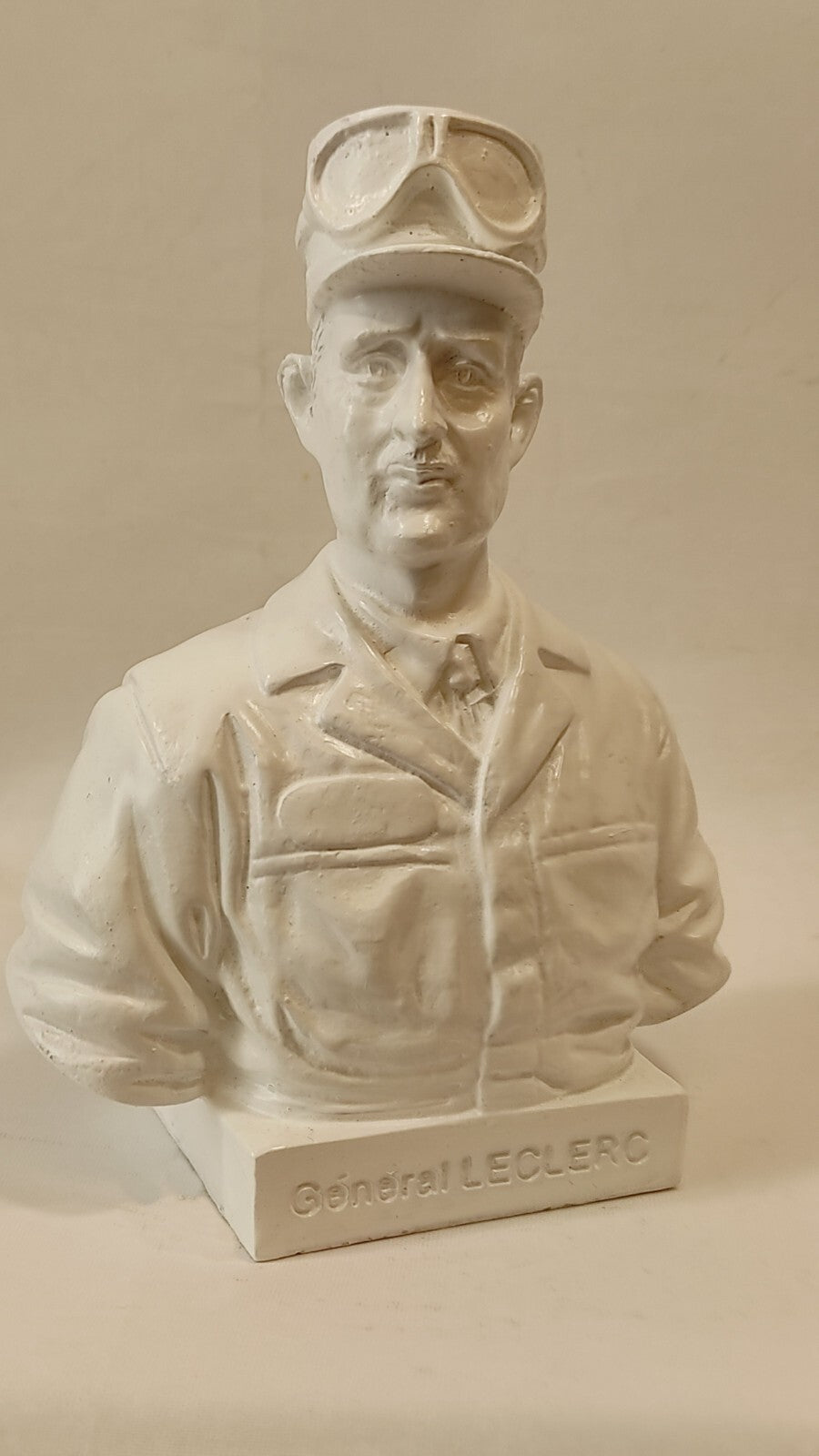 BUSTE DU GENERAL LECLERC WW2