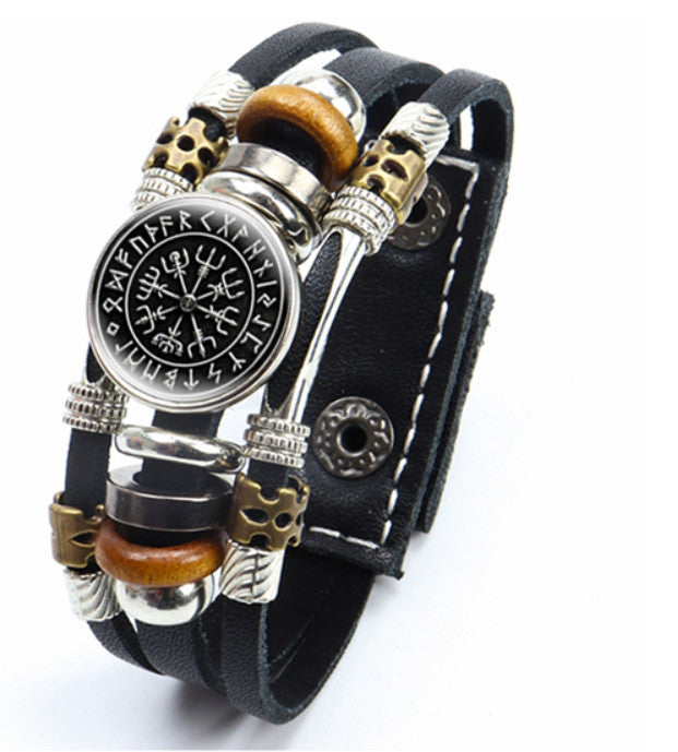 BRACELET VIKING COMPAS DE VEGVISIR