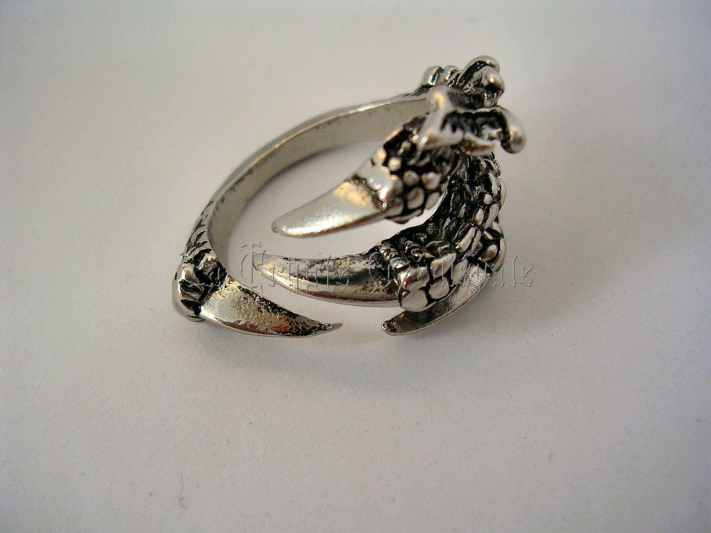 BAGUE GRIFFE DU DRAGON MYTHIQUE