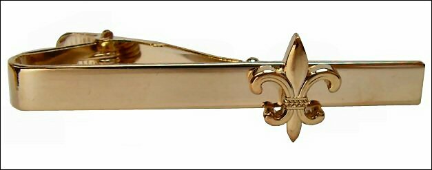 PINCE A CRAVATE FLEUR DE LYS/ROYALISME/MONARCHIE