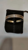 BRACELET JONC DE VIE plaqué argent