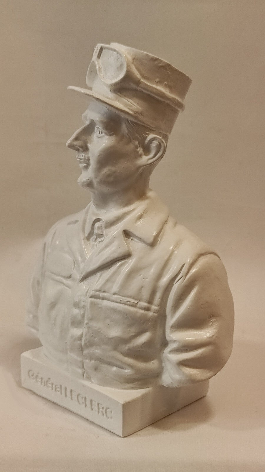BUSTE DU GENERAL LECLERC WW2