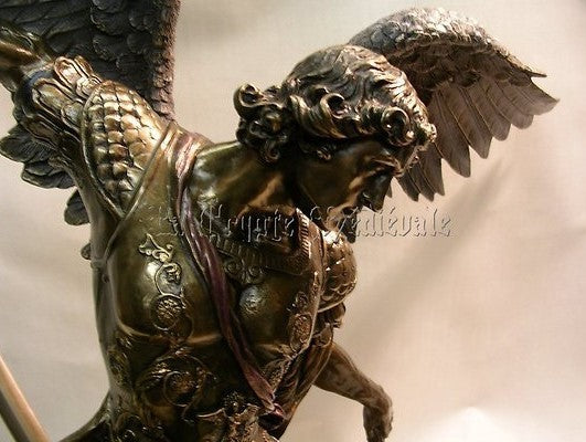 ARCHANGE SAINT MICHEL 78cm TRES GRAND MODELE/PROTECTION/