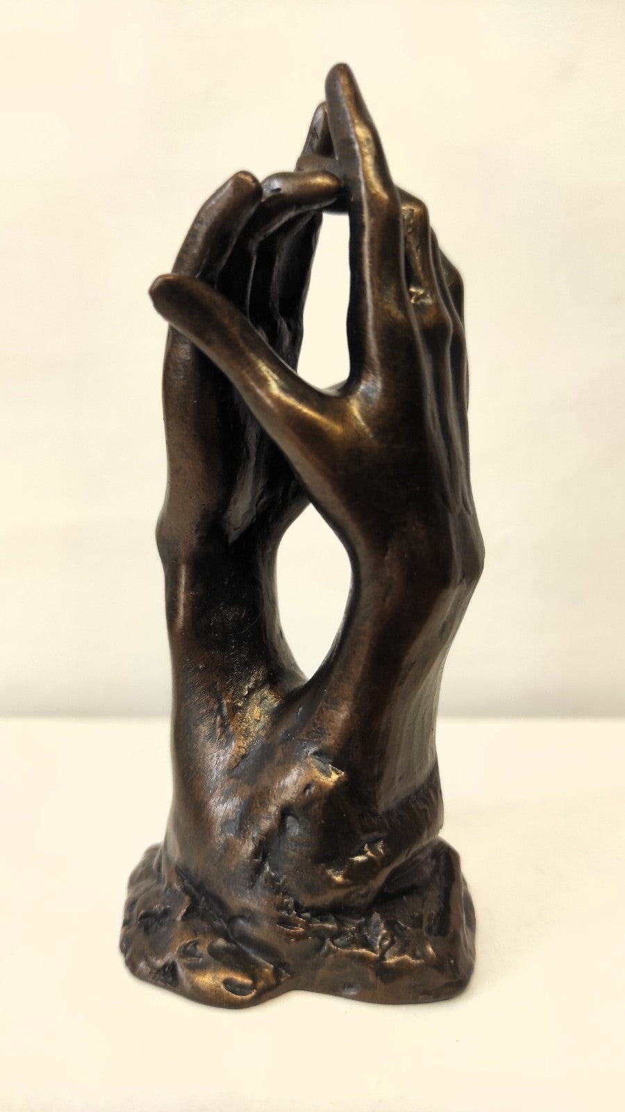 LES MAINS, LE SECRET de RODIN/sculpture/Miniature