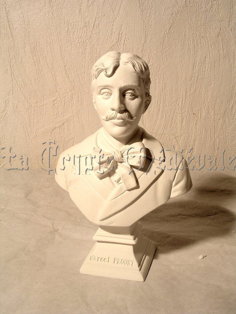 BUSTE DE MARCEL PROUST/SWANN/CABOURG