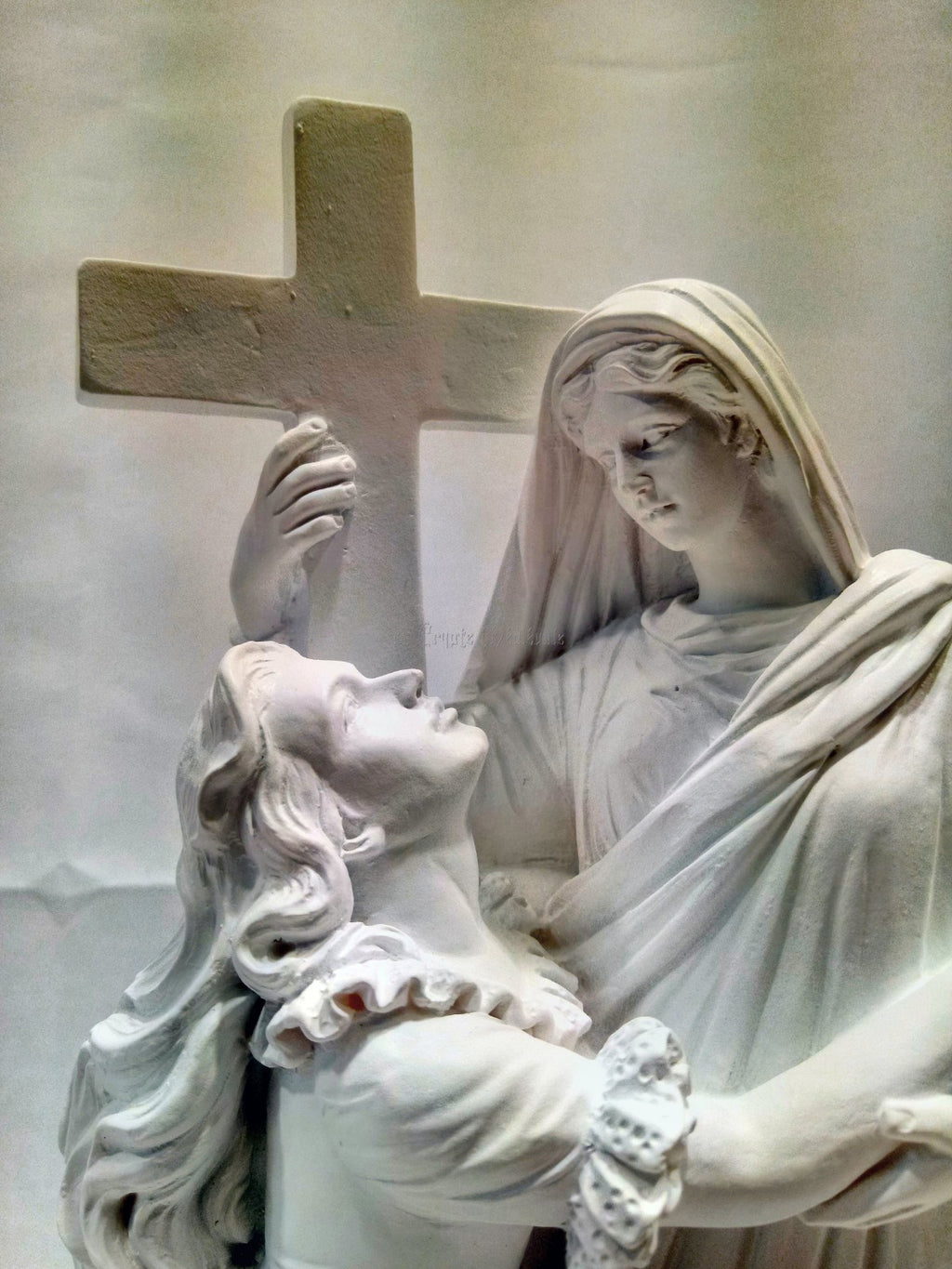 MARIE ANTOINETTE SOUTENUE PAR LA RELIGION/J.P.CORTOT