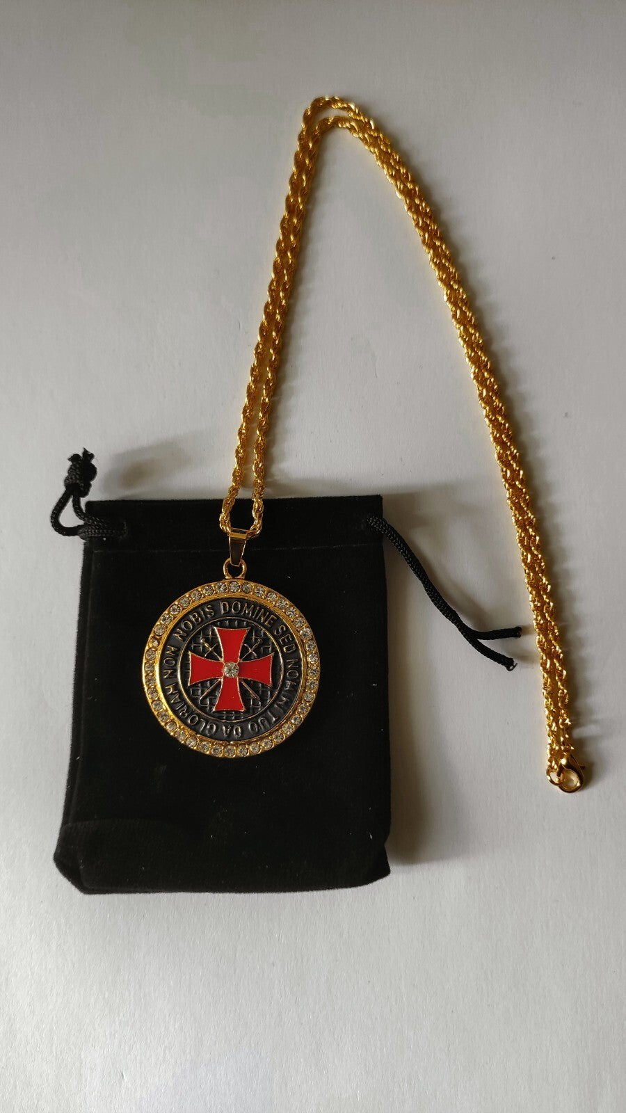 COLLIER DE L'ADOUBEMENT DU SEIGNEUR TEMPLIER B