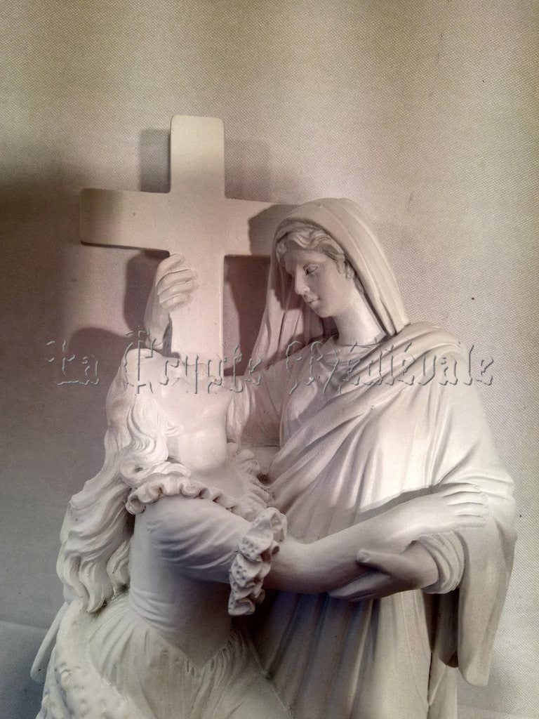 MARIE ANTOINETTE SOUTENUE PAR LA RELIGION/J.P.CORTOT