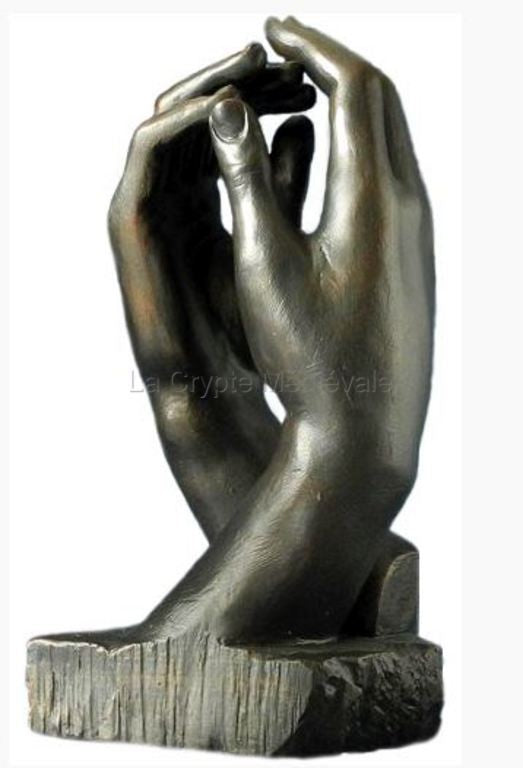 La Cathédrale de RODIN/sculpture/arts décoratifs/17cm