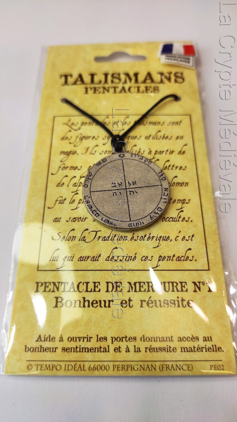PENTACLE DE MERCURE N°1/BONHEUR ET REUSSITE
