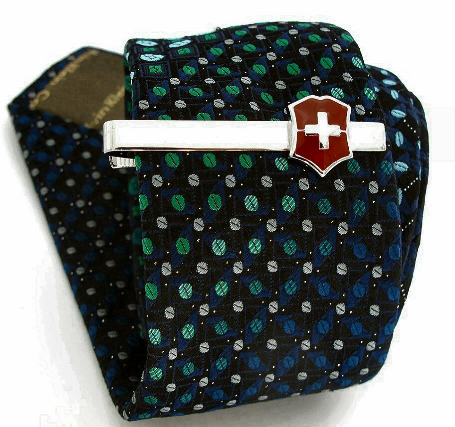 PINCE A CRAVATE BLASON SUISSE/HELVETE