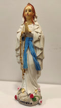VIERGE MARIE DE LOURDES/SAINTE/RELIGION 15cm