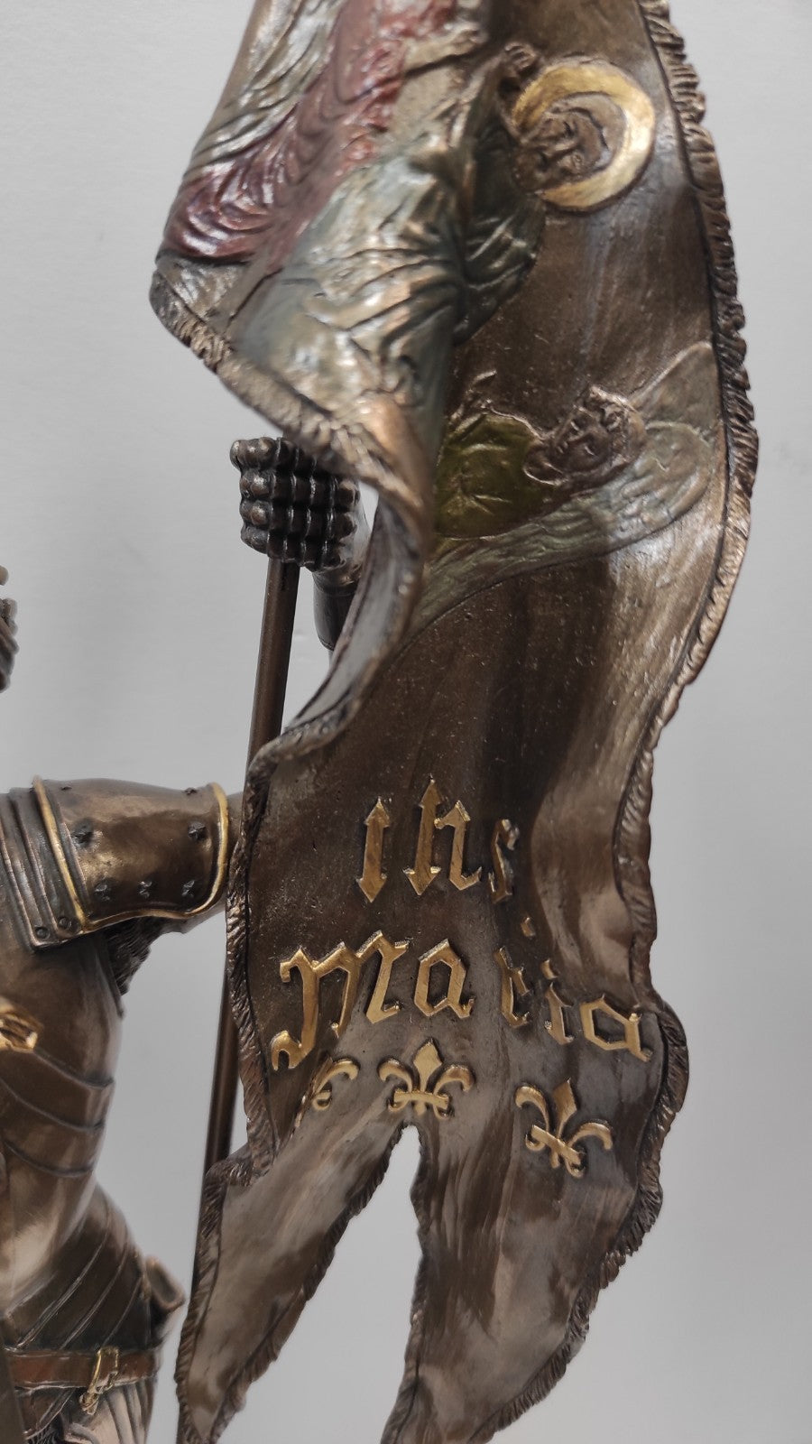 JEANNE D'ARC AU SACRE/ARMURE/MOYEN AGE