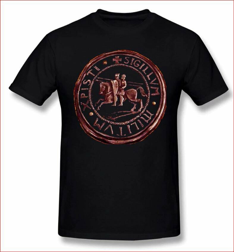 TEE SHIRT SCEAU TEMPLIER SIGILUM