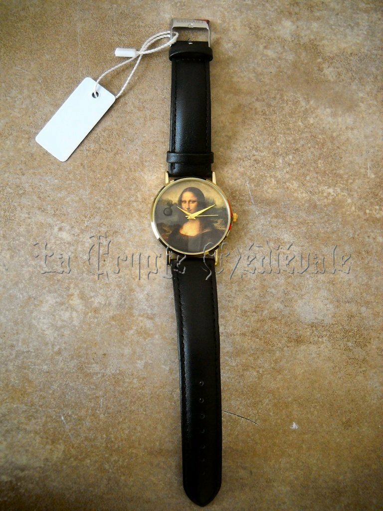 MONTRE BRACELET MONA LISA/LEONARD DE VINCI