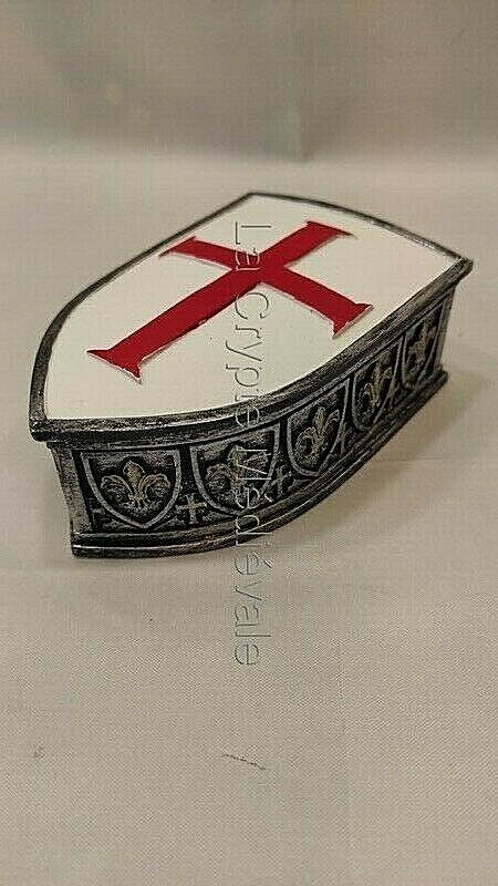 BOITE ECU BLASON/SECRET DU TEMPLIER
