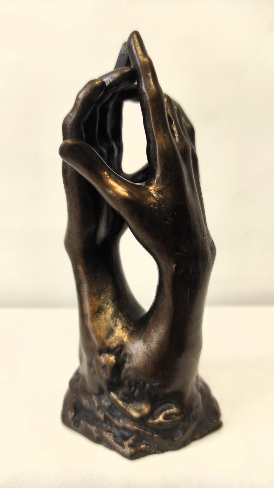 LES MAINS, LE SECRET de RODIN/sculpture/Miniature