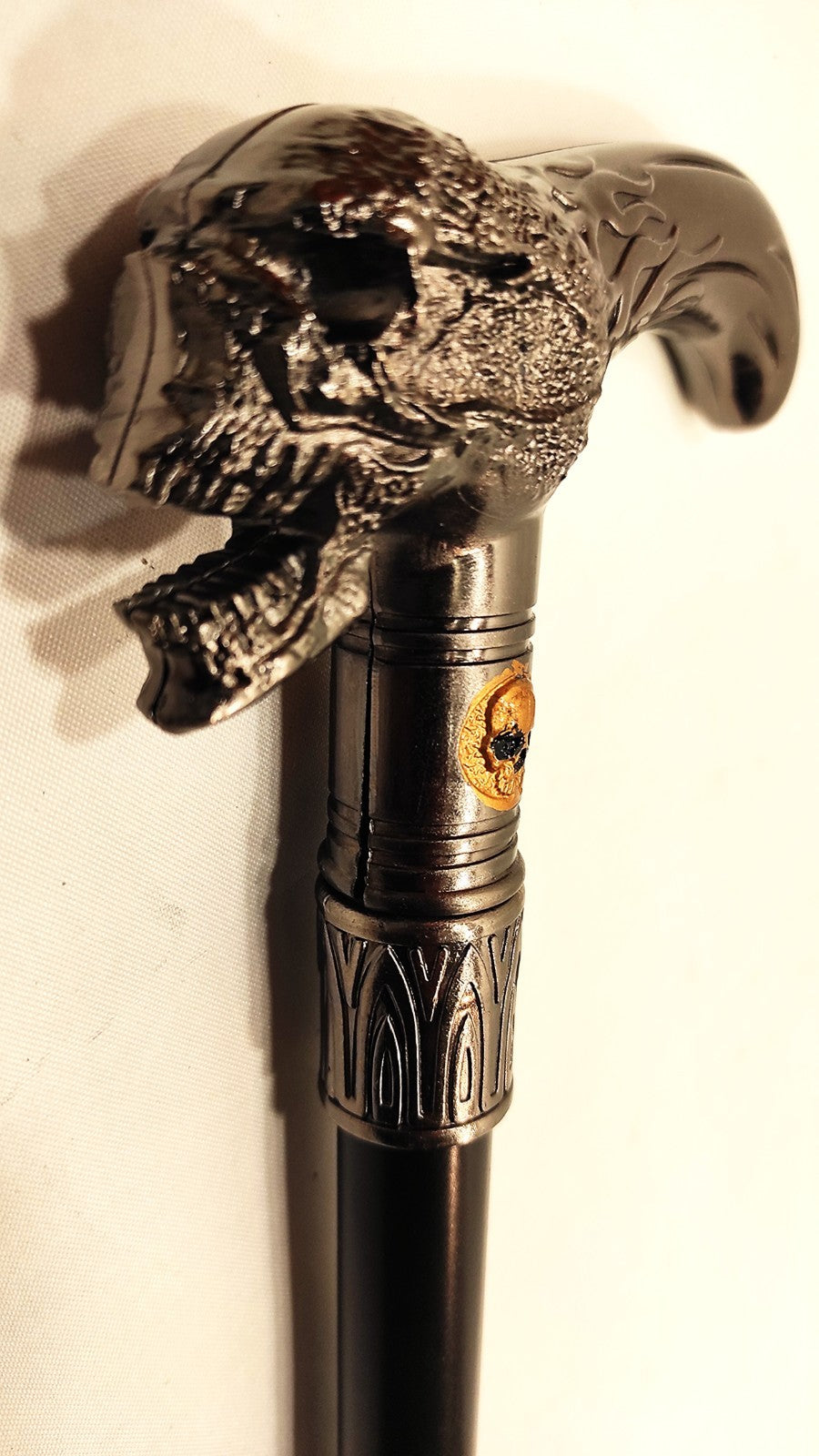 Canne de marcheTête de mort Furious/SKULL FLAME