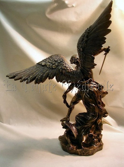 ARCHANGE SAINT MICHEL 78cm TRES GRAND MODELE/PROTECTION/