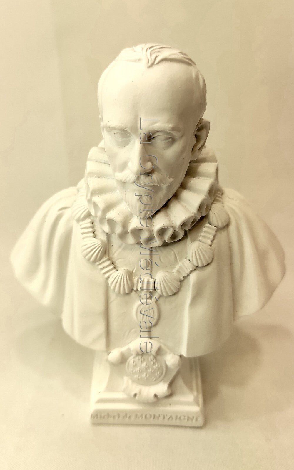 BUSTE DE MICHEL DE MONTAIGNE/PHILOSOPHIE
