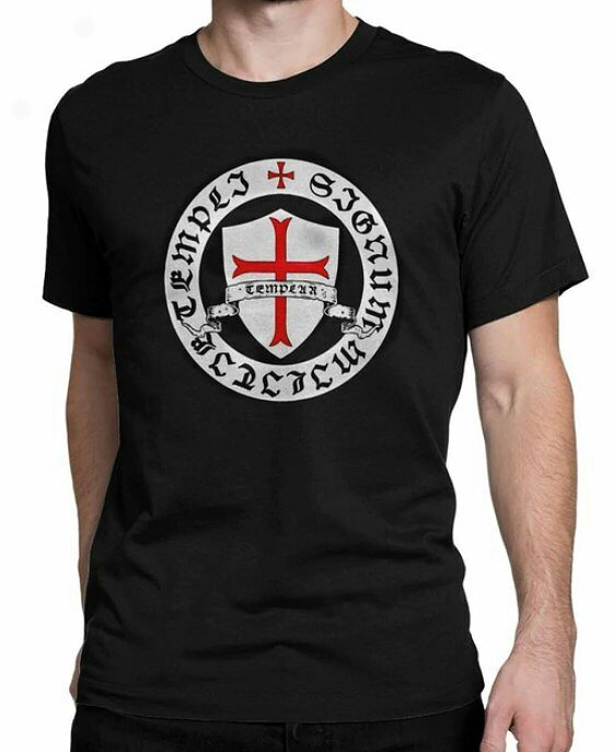 TEE SHIRT TEMPLIER CROIX PATTEE ANCREE