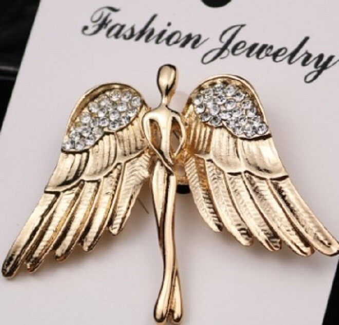 BROCHE ANGE GARDIEN/PROTECTION 1