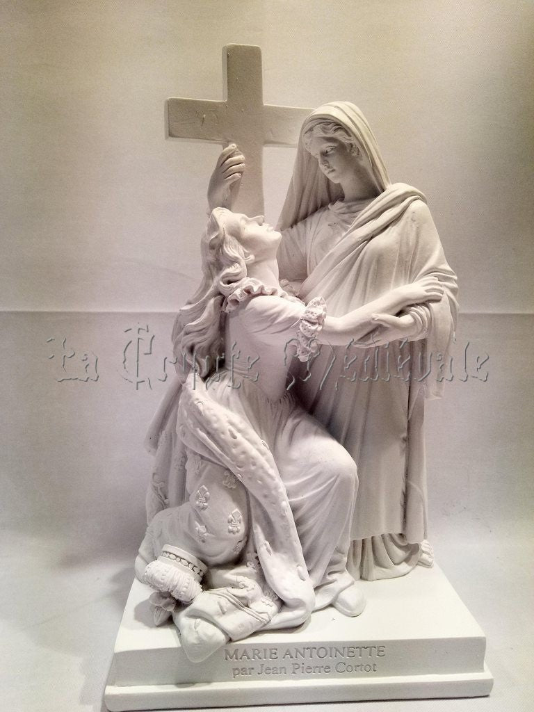 MARIE ANTOINETTE SOUTENUE PAR LA RELIGION/J.P.CORTOT