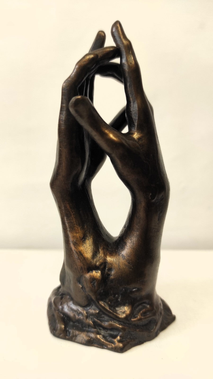 LES MAINS, LE SECRET de RODIN/sculpture/Miniature