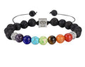 BRACELET ZEN PERLES DE LAVE Yggdrasil