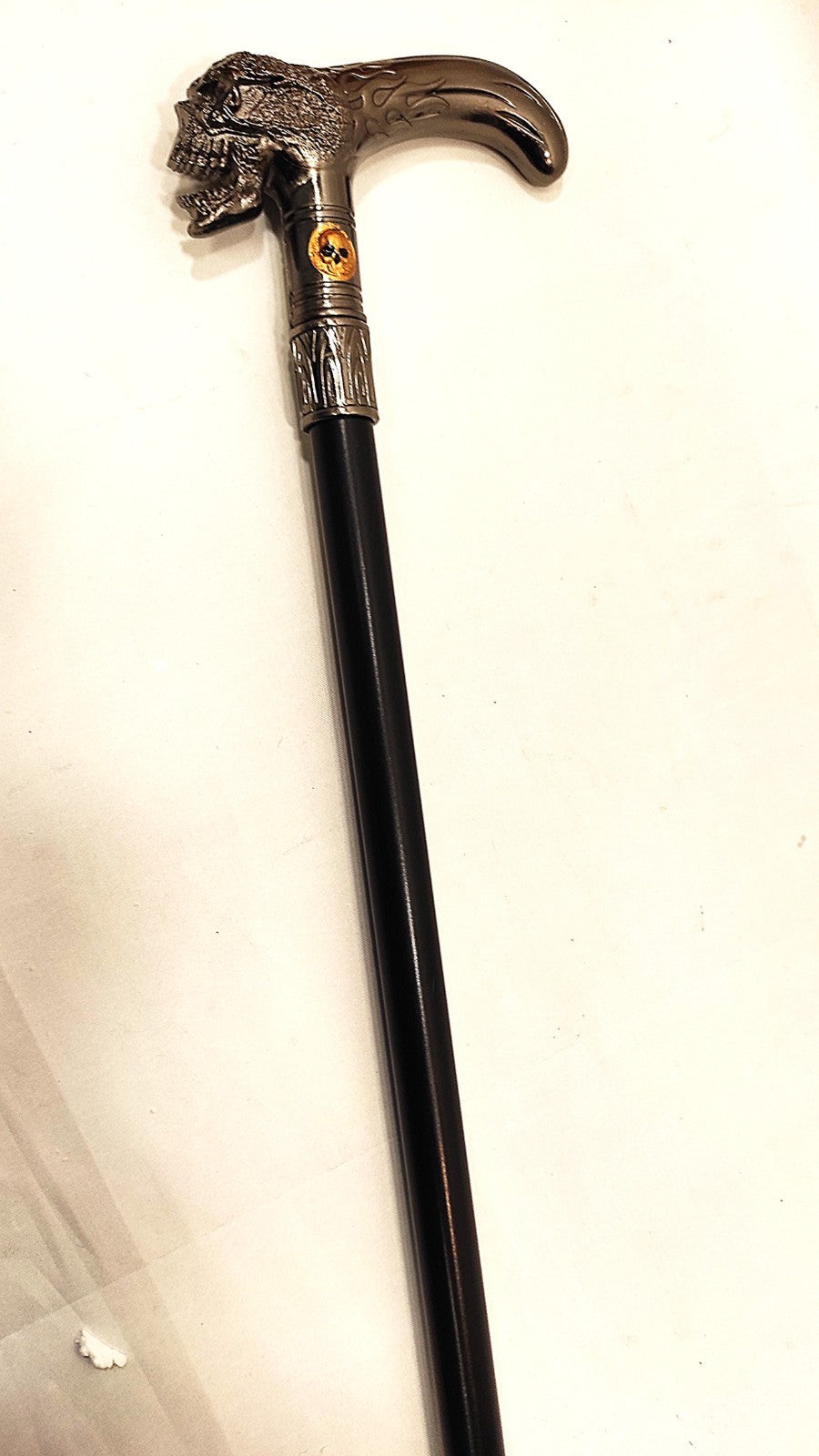 Canne de marcheTête de mort Furious/SKULL FLAME