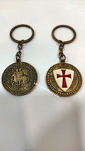 PORTE CLEF TEMPLIER SCEAU DE L'ORDRE BRZ