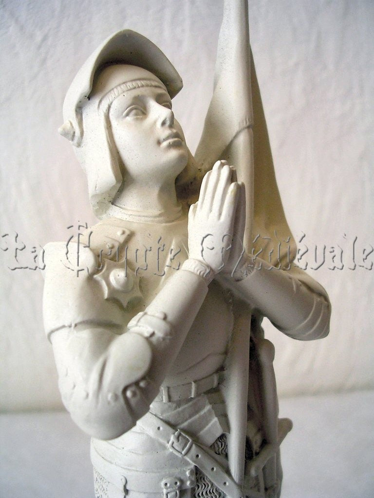 STATUE DE JEANNE D'ARC EGLISE NOTRE DAME DE PARIS 25cm