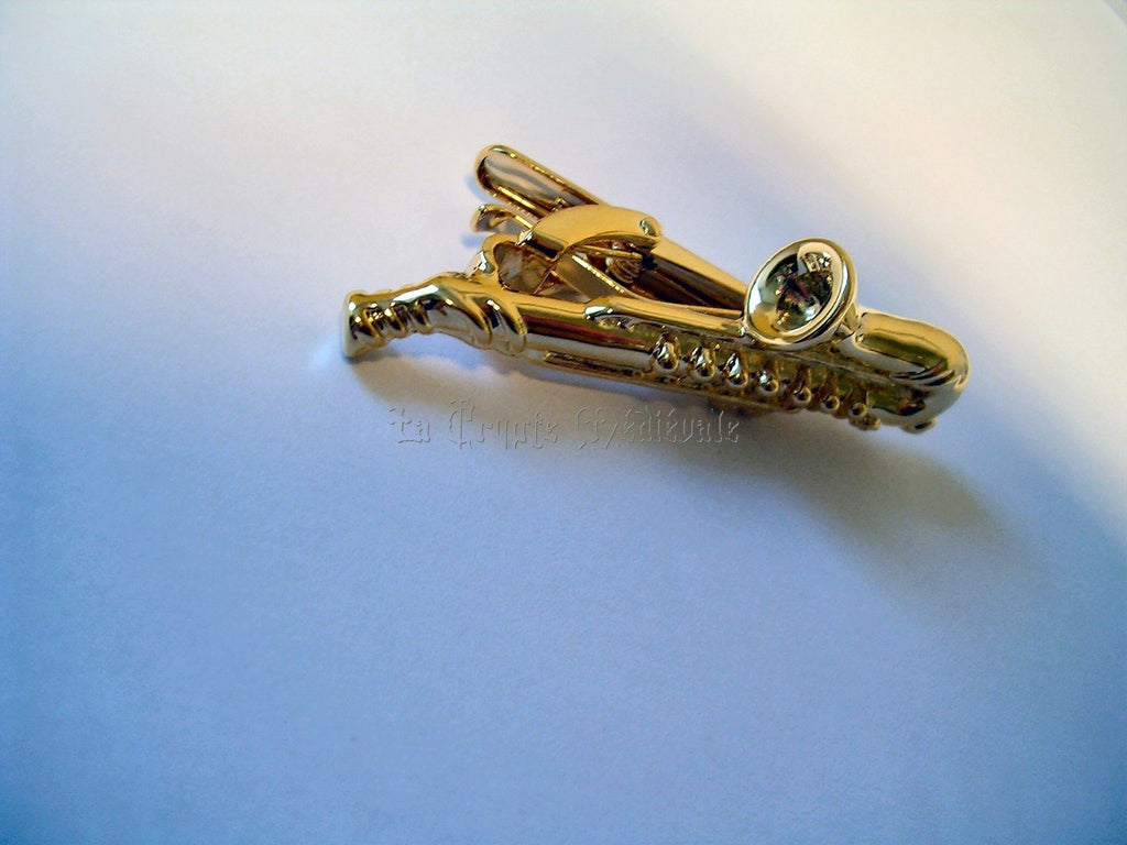 PINCE A CRAVATE SAXOPHONE/JAZZ/SWING