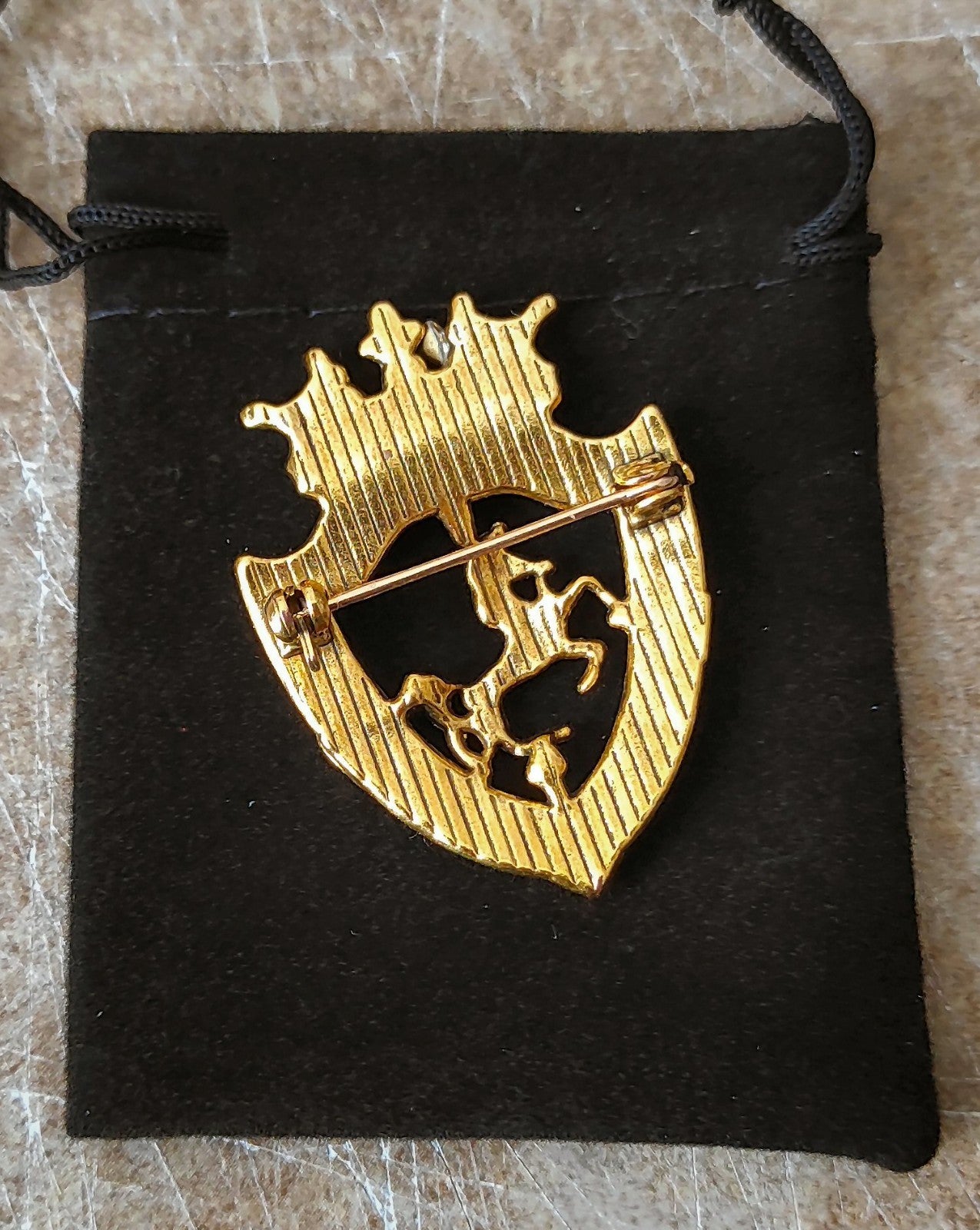 BROCHE GRAND COLLEGE ORDRE DE LA LICORNE
