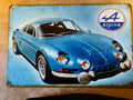 PLAQUE PUBLICITAIRE ALPINE RENAULT