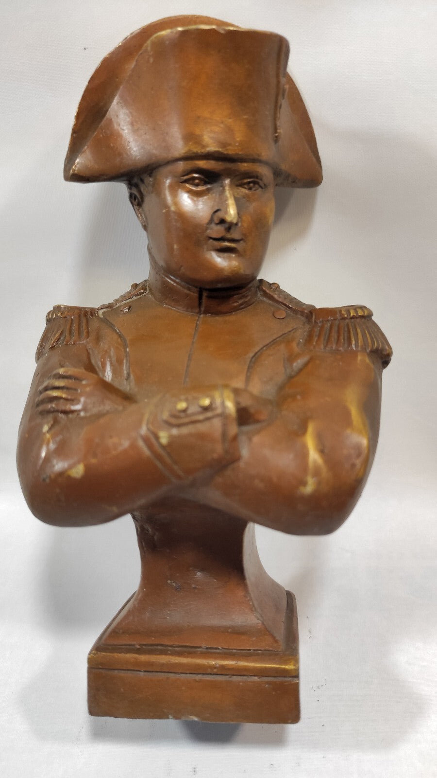 BUSTE NAPOLEON BRONZE VERITABLE 17,5cm/EMPIRE/BONAPARTE