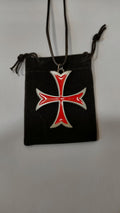 PENDENTIF TEMPLIER/CROIX ANCREE