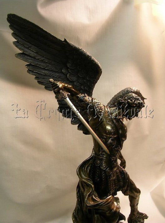 ARCHANGE SAINT MICHEL 78cm TRES GRAND MODELE/PROTECTION/