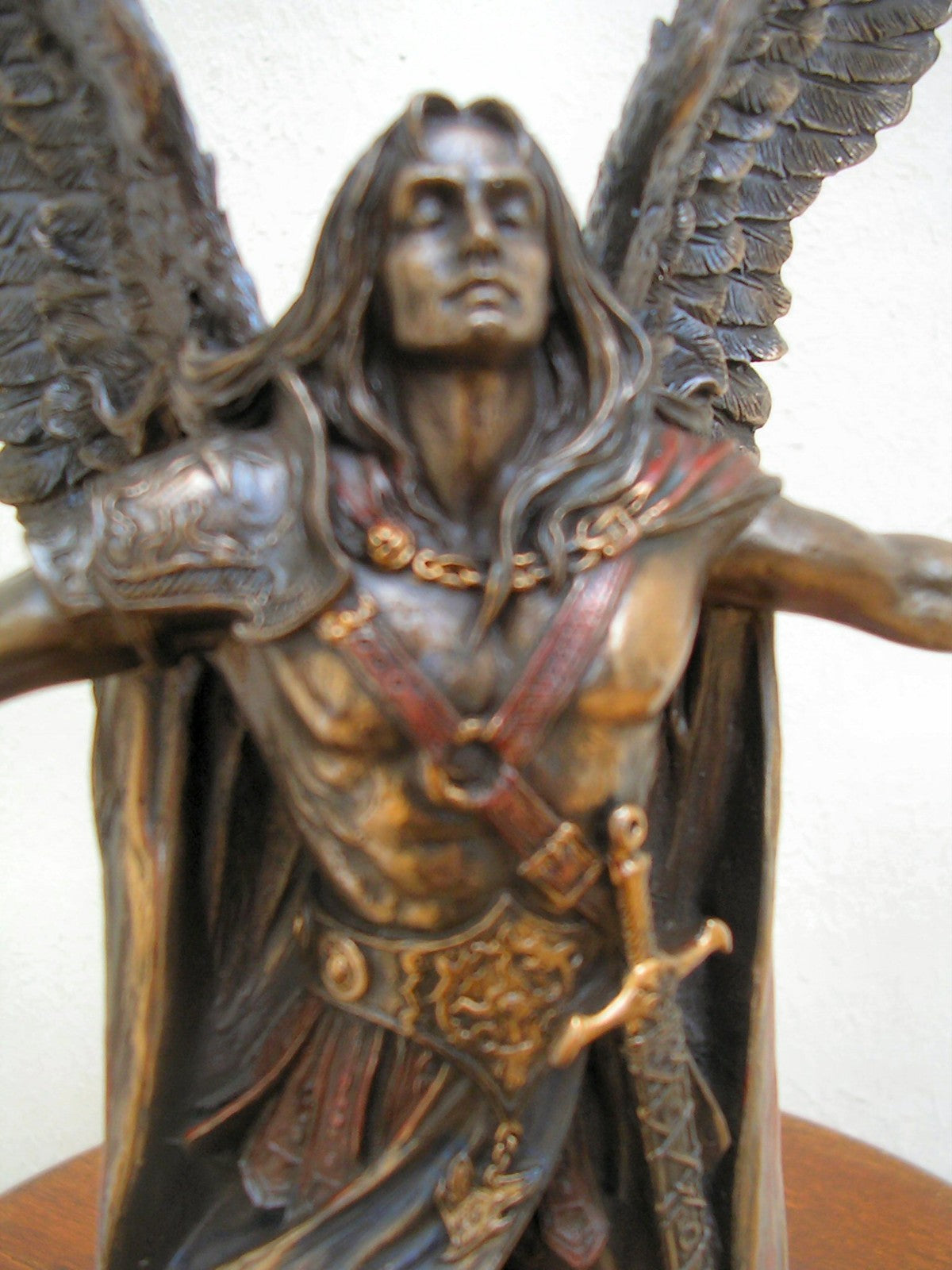 ARCHANGE ARIEL/URIEL STYLE BRONZE/GARDIEN DU PARADIS