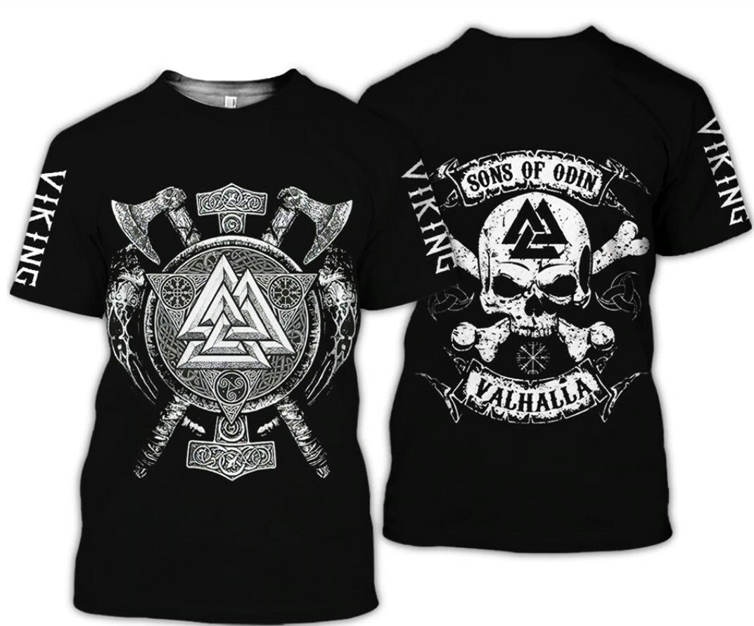 TEE SHIRT VIKING FILS DE ODIN/WALHALLA