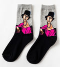 PAIRE DE CHAUSSETTES ANNE HEBUTERNE DE MODIGLIANI