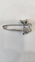 BROCHE CHAT PIERRES ZIRCONIA