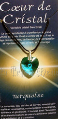 COEUR DE CRISTAL/TURQUOISE/MEDITATION