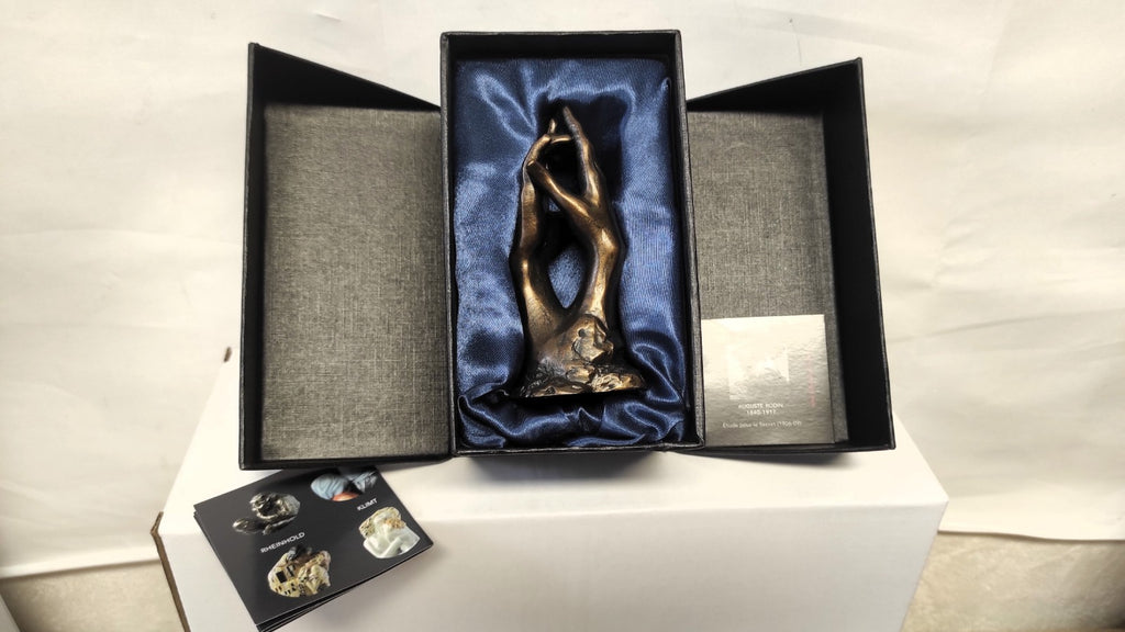LES MAINS, LE SECRET de RODIN/sculpture/Miniature