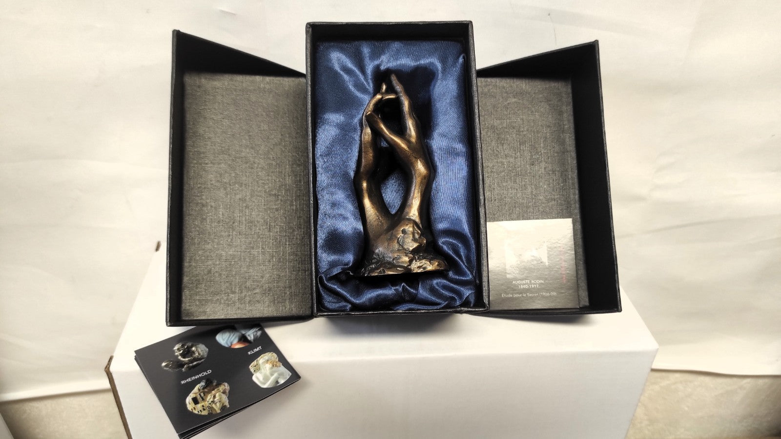 LES MAINS, LE SECRET de RODIN/sculpture/Miniature