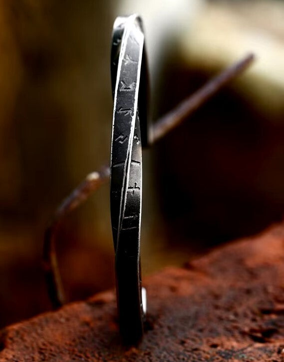 BRACELET TORSADE RUNIQUE VIKINGS/CELTES