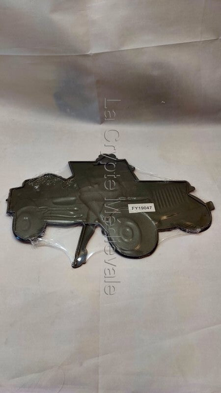 PLAQUE METAL JEEP WILLYS  G.M.