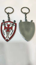 PORTE CLEF 2 EPEES SUR BOUCLIER TEMPLIER